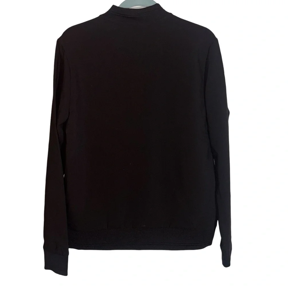 DKNY Scuba Jacket Full Zip King Black Lightweight Pockets Men’s Size Small - Picture 7 of 14